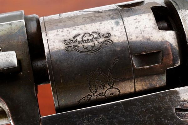 Revolver a luminello sul tipo Pocket Navy in cassetta  - Asta Una Vasta Selezione di Armi da Fuoco Americane - Associazione Nazionale - Case d'Asta italiane