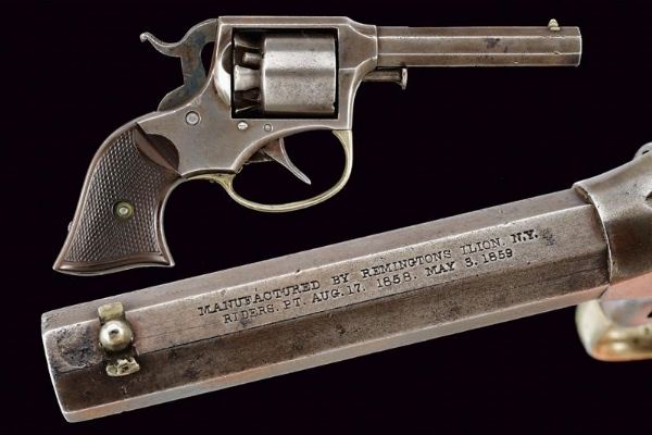 Remington Rider Pocket Revolver  - Asta Una Vasta Selezione di Armi da Fuoco Americane - Associazione Nazionale - Case d'Asta italiane