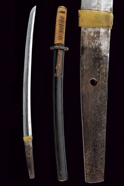 Wakizashi  - Asta Una Vasta Selezione di Armi da Fuoco Americane - Associazione Nazionale - Case d'Asta italiane