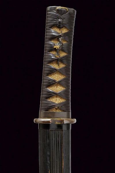 Sunobe Tanto (Ko wakizashi) firmato Kanewara  - Asta Una Vasta Selezione di Armi da Fuoco Americane - Associazione Nazionale - Case d'Asta italiane