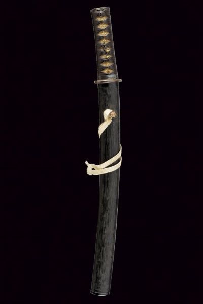 Sunobe Tanto (Ko wakizashi) firmato Kanewara  - Asta Una Vasta Selezione di Armi da Fuoco Americane - Associazione Nazionale - Case d'Asta italiane