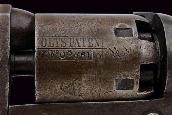 Colt Model 1849 Pocket Revolver  - Asta Una Vasta Selezione di Armi da Fuoco Americane - Associazione Nazionale - Case d'Asta italiane