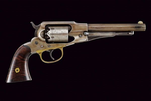 Remington-Rider D/A New Model Belt Revolver  - Asta Una Vasta Selezione di Armi da Fuoco Americane - Associazione Nazionale - Case d'Asta italiane