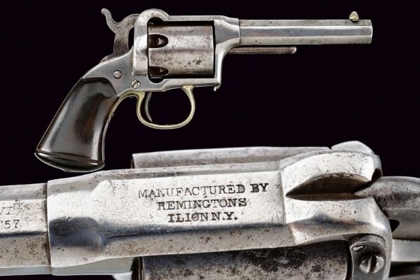 Remington-Beals 1st Model Pocket Revolver, fifth issue  - Asta Una Vasta Selezione di Armi da Fuoco Americane - Associazione Nazionale - Case d'Asta italiane