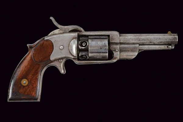 Raro e interessante C.S. Alsop Navy Model Revolver  - Asta Una Vasta Selezione di Armi da Fuoco Americane - Associazione Nazionale - Case d'Asta italiane