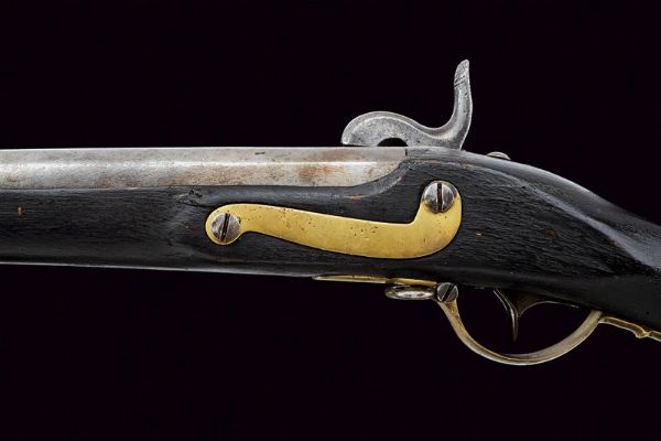 Fucile da fanteria Augustin Mod. 1798/40 con baionetta  - Asta Una Vasta Selezione di Armi da Fuoco Americane - Associazione Nazionale - Case d'Asta italiane