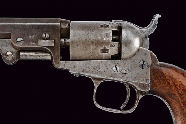 Colt Model 1849 Pocket Revolver, London model  - Asta Una Vasta Selezione di Armi da Fuoco Americane - Associazione Nazionale - Case d'Asta italiane