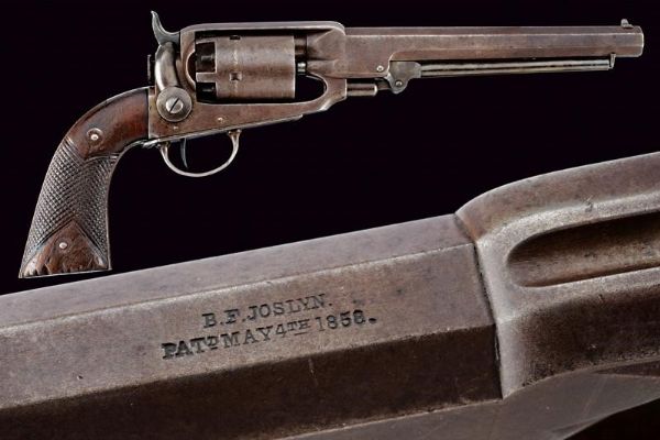 Benjamin F. Joslyn Army Model Revolver  - Asta Una Vasta Selezione di Armi da Fuoco Americane - Associazione Nazionale - Case d'Asta italiane