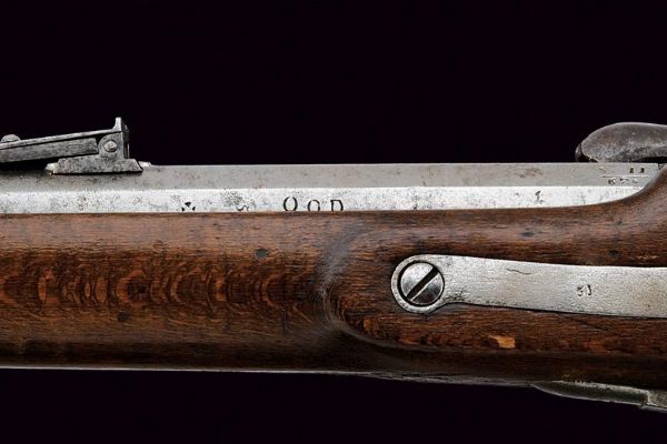 Fucile a luminello Lorenz da fanteria Mod.1854/II con baionetta  - Asta Una Vasta Selezione di Armi da Fuoco Americane - Associazione Nazionale - Case d'Asta italiane