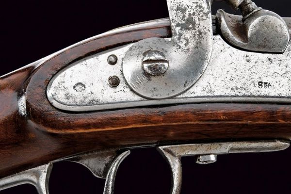 Extra Corps Gewehr Mod. 1854 Lorenz con baionetta  - Asta Una Vasta Selezione di Armi da Fuoco Americane - Associazione Nazionale - Case d'Asta italiane