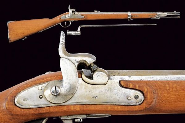 Extra-Korps Gewehr Mod. 1862  - Asta Una Vasta Selezione di Armi da Fuoco Americane - Associazione Nazionale - Case d'Asta italiane