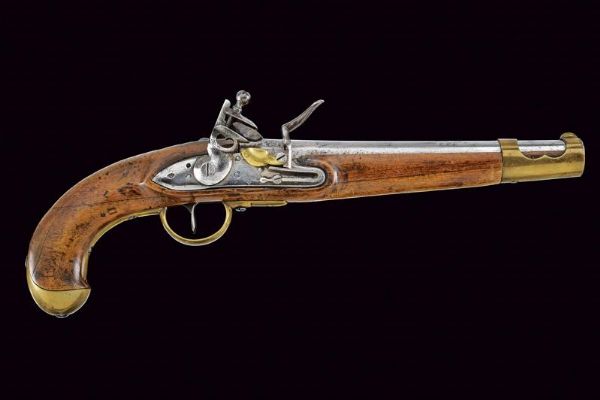 Pistola da cavalleria mod. 1798/1828  - Asta Una Vasta Selezione di Armi da Fuoco Americane - Associazione Nazionale - Case d'Asta italiane