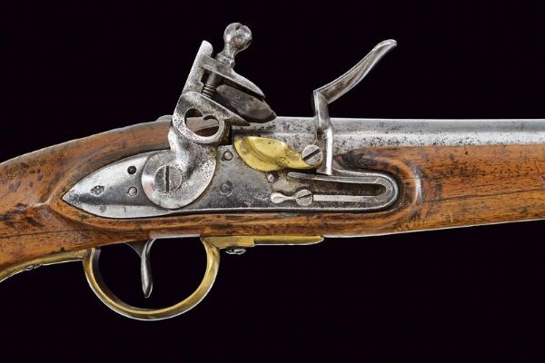 Pistola da cavalleria mod. 1798/1828  - Asta Una Vasta Selezione di Armi da Fuoco Americane - Associazione Nazionale - Case d'Asta italiane