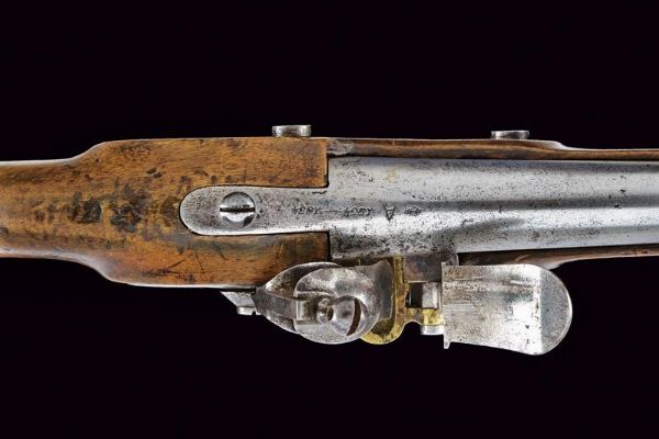 Pistola da cavalleria mod. 1798/1828  - Asta Una Vasta Selezione di Armi da Fuoco Americane - Associazione Nazionale - Case d'Asta italiane