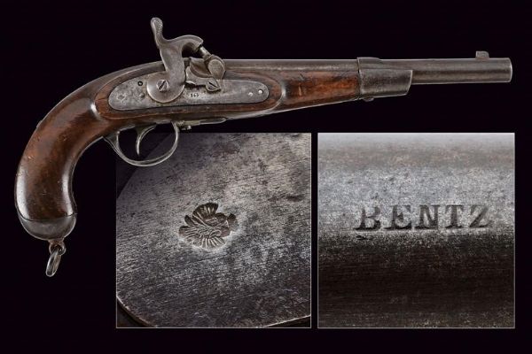 Pistola Mod. 1862 a luminello da cavalleria  - Asta Una Vasta Selezione di Armi da Fuoco Americane - Associazione Nazionale - Case d'Asta italiane