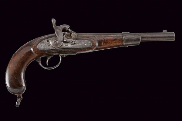 Pistola Mod. 1862 a luminello da cavalleria  - Asta Una Vasta Selezione di Armi da Fuoco Americane - Associazione Nazionale - Case d'Asta italiane