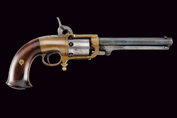 Raro Butterfield Army Model Revolver  - Asta Una Vasta Selezione di Armi da Fuoco Americane - Associazione Nazionale - Case d'Asta italiane