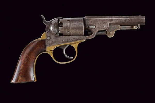 J.M. Cooper Navy Model Revolver  - Asta Una Vasta Selezione di Armi da Fuoco Americane - Associazione Nazionale - Case d'Asta italiane