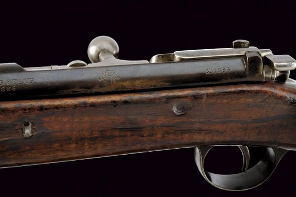 Fucile Kropatschek mod. 1886 Steyr  - Asta Una Vasta Selezione di Armi da Fuoco Americane - Associazione Nazionale - Case d'Asta italiane