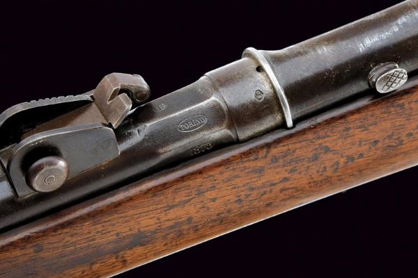 Carabina Vetterli mod. 1870 con baionetta  - Asta Una Vasta Selezione di Armi da Fuoco Americane - Associazione Nazionale - Case d'Asta italiane