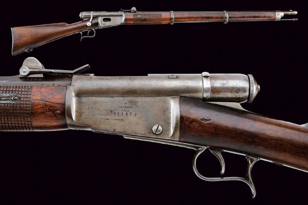 Carabina Vetterli Mod. 1869/71  - Asta Una Vasta Selezione di Armi da Fuoco Americane - Associazione Nazionale - Case d'Asta italiane