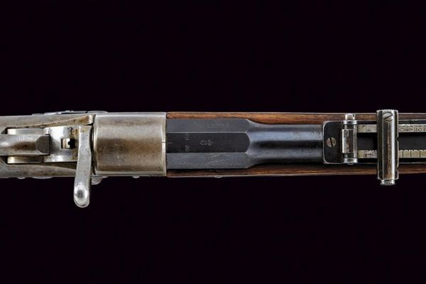 Fucile Carl Gustav Mod. 1867/89 rolling block  - Asta Una Vasta Selezione di Armi da Fuoco Americane - Associazione Nazionale - Case d'Asta italiane