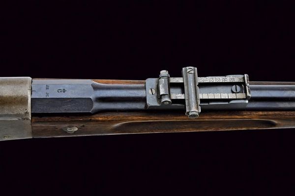 Fucile Carl Gustav Mod. 1867/89 rolling block  - Asta Una Vasta Selezione di Armi da Fuoco Americane - Associazione Nazionale - Case d'Asta italiane