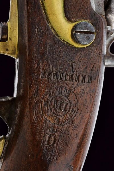 Pistola a luminello Mod. 1822 T Bis  - Asta Una Vasta Selezione di Armi da Fuoco Americane - Associazione Nazionale - Case d'Asta italiane