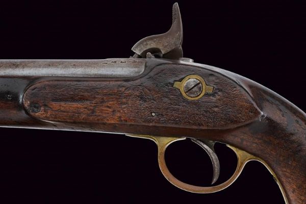 Pistola a luminello P-1858 dell'East India Government  - Asta Una Vasta Selezione di Armi da Fuoco Americane - Associazione Nazionale - Case d'Asta italiane