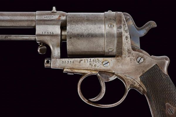 Revolver Gasser Mod. 1870  - Asta Una Vasta Selezione di Armi da Fuoco Americane - Associazione Nazionale - Case d'Asta italiane