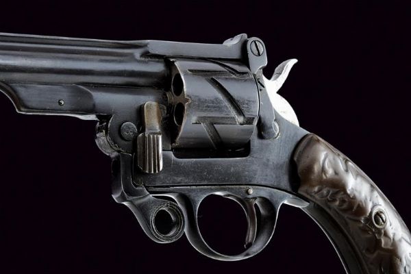 Revolver Mod. 1878 Mauser zigzag  - Asta Una Vasta Selezione di Armi da Fuoco Americane - Associazione Nazionale - Case d'Asta italiane