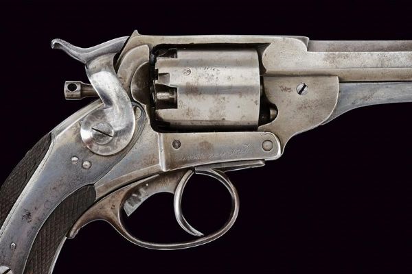 Revolver Kerr a luminello di produzione belga  - Asta Una Vasta Selezione di Armi da Fuoco Americane - Associazione Nazionale - Case d'Asta italiane