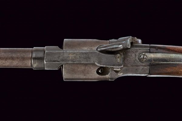 Raro Mass. Arms Co. Wesson & Leavitt Belt Revolver  - Asta Una Vasta Selezione di Armi da Fuoco Americane - Associazione Nazionale - Case d'Asta italiane