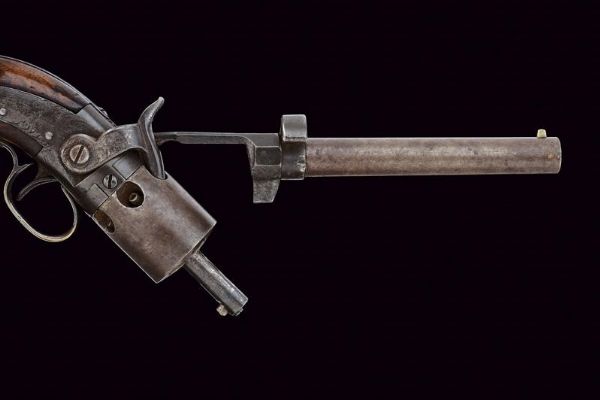 Raro Mass. Arms Co. Wesson & Leavitt Belt Revolver  - Asta Una Vasta Selezione di Armi da Fuoco Americane - Associazione Nazionale - Case d'Asta italiane