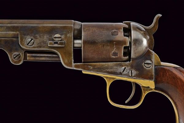 Colt Model 1851 Navy Revolver  - Asta Una Vasta Selezione di Armi da Fuoco Americane - Associazione Nazionale - Case d'Asta italiane