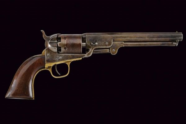 Colt Model 1851 Navy Revolver  - Asta Una Vasta Selezione di Armi da Fuoco Americane - Associazione Nazionale - Case d'Asta italiane