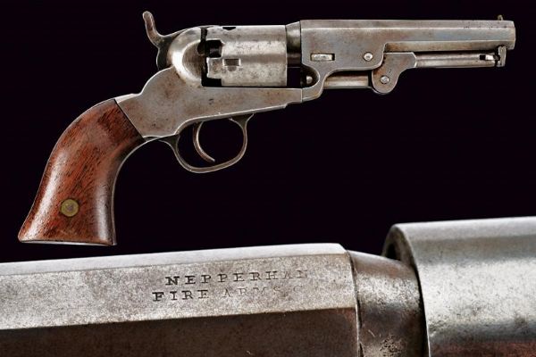 Nepperahan Fire Arms Co. Pocker Revolver  - Asta Una Vasta Selezione di Armi da Fuoco Americane - Associazione Nazionale - Case d'Asta italiane