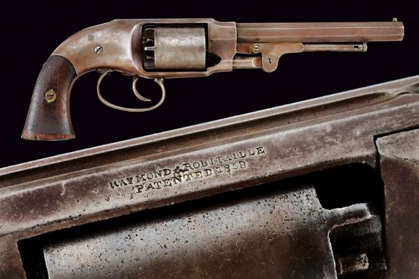 C.S. Pettengill Army Model Revolver con timbri militari  - Asta Una Vasta Selezione di Armi da Fuoco Americane - Associazione Nazionale - Case d'Asta italiane