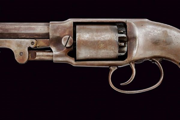 C.S. Pettengill Army Model Revolver con timbri militari  - Asta Una Vasta Selezione di Armi da Fuoco Americane - Associazione Nazionale - Case d'Asta italiane