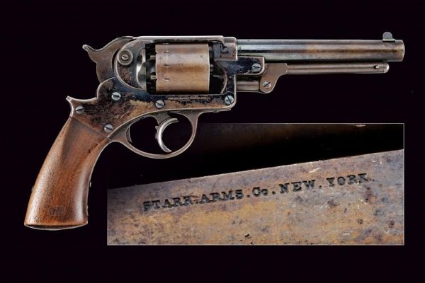 Starr Arms Co. D.A. 1858 Army Revolver  - Asta Una Vasta Selezione di Armi da Fuoco Americane - Associazione Nazionale - Case d'Asta italiane