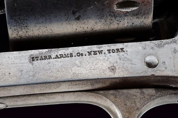 Starr Arms Co. S.A. 1863 Army Revolver  - Asta Una Vasta Selezione di Armi da Fuoco Americane - Associazione Nazionale - Case d'Asta italiane