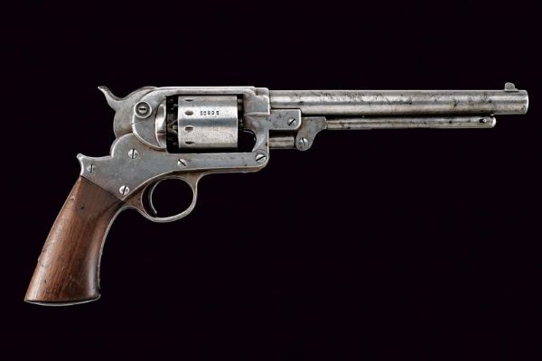 Starr Arms Co. S.A. 1863 Army Revolver  - Asta Una Vasta Selezione di Armi da Fuoco Americane - Associazione Nazionale - Case d'Asta italiane