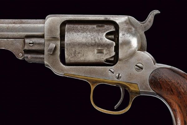 Whitney Pocket Model Percussion revolver  - Asta Una Vasta Selezione di Armi da Fuoco Americane - Associazione Nazionale - Case d'Asta italiane