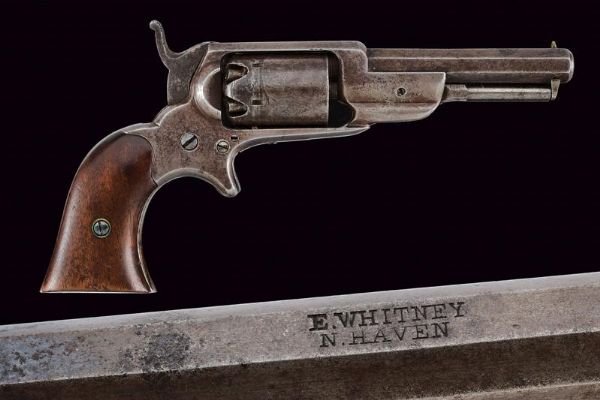 Whitney New Model Pocket Revolver  - Asta Una Vasta Selezione di Armi da Fuoco Americane - Associazione Nazionale - Case d'Asta italiane