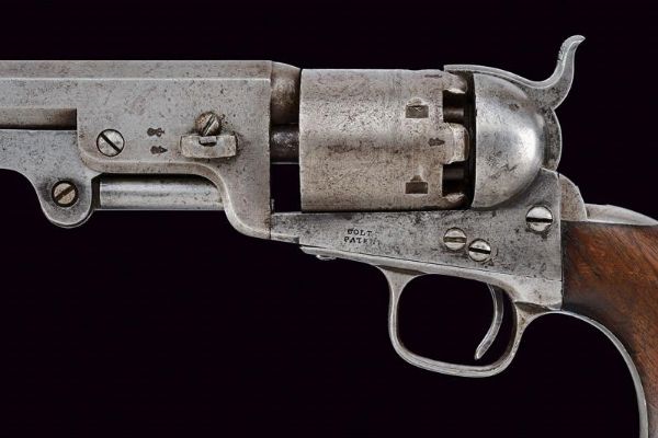 Colt Model 1851 Navy Revolver, London Model  - Asta Una Vasta Selezione di Armi da Fuoco Americane - Associazione Nazionale - Case d'Asta italiane