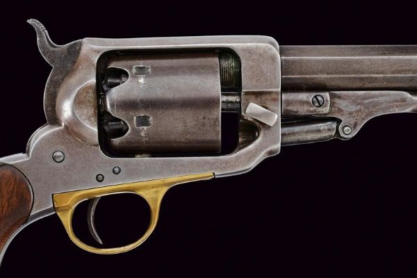 Whitney Navy Second Model Revolver  - Asta Una Vasta Selezione di Armi da Fuoco Americane - Associazione Nazionale - Case d'Asta italiane