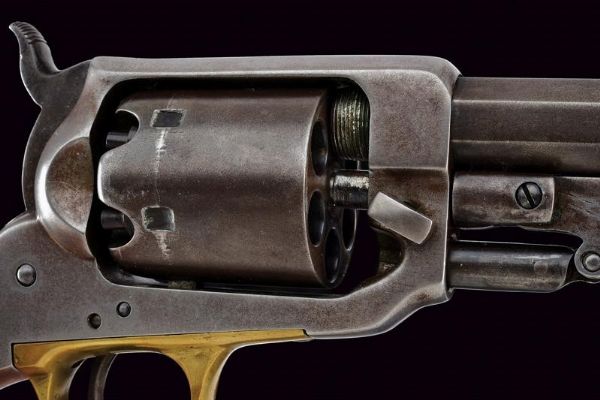 Whitney Navy Second Model Revolver  - Asta Una Vasta Selezione di Armi da Fuoco Americane - Associazione Nazionale - Case d'Asta italiane