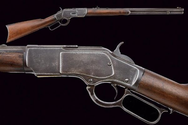 Winchester Model 1873 Rifle  - Asta Una Vasta Selezione di Armi da Fuoco Americane - Associazione Nazionale - Case d'Asta italiane