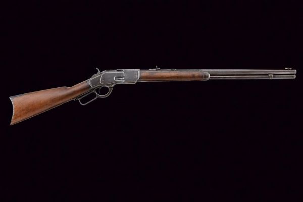 Winchester Model 1873 Rifle  - Asta Una Vasta Selezione di Armi da Fuoco Americane - Associazione Nazionale - Case d'Asta italiane