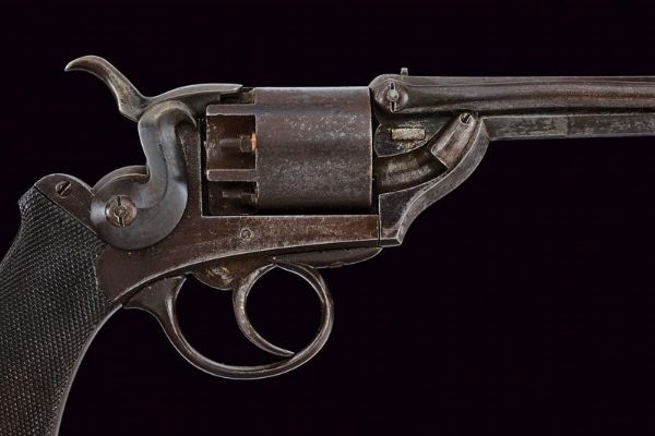 Raro revolver a luminello P.J. Fagard  - Asta Una Vasta Selezione di Armi da Fuoco Americane - Associazione Nazionale - Case d'Asta italiane